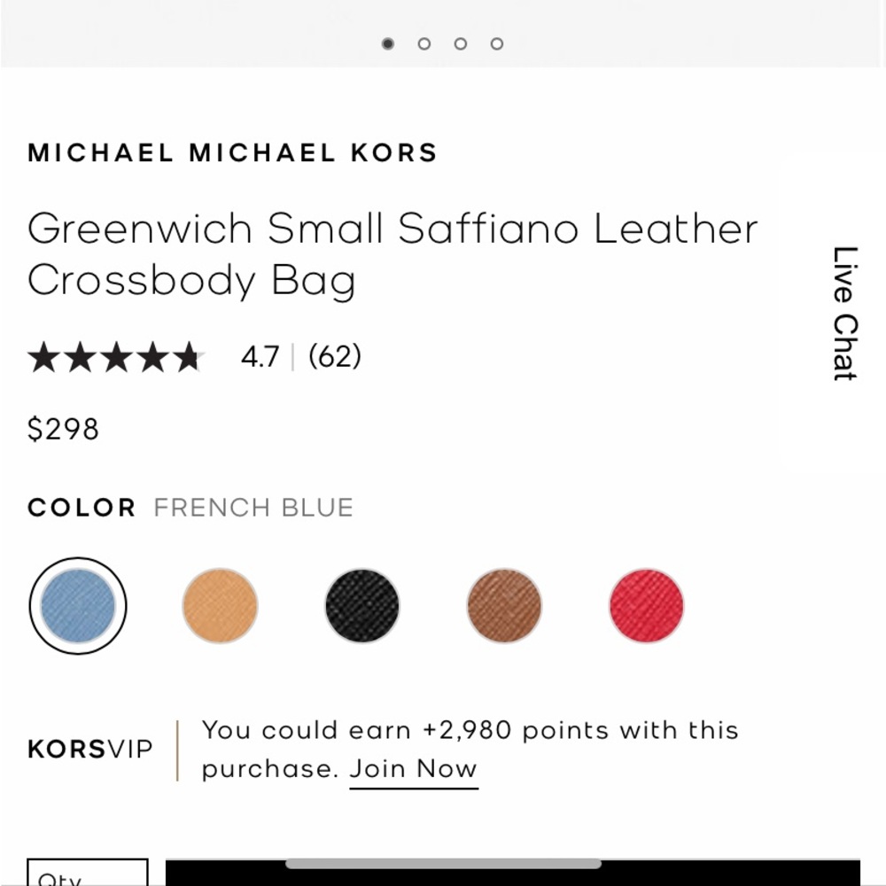 Carolina’s designer bag! MK